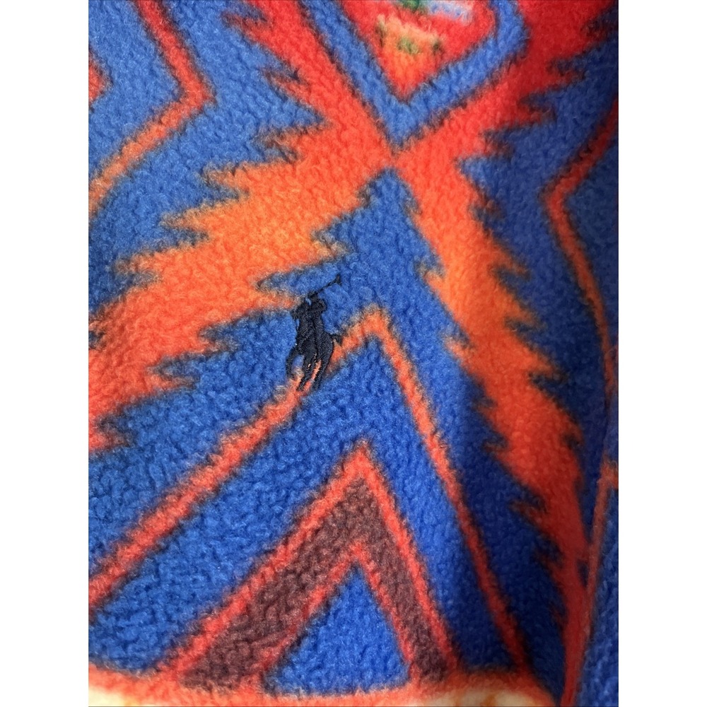 Polo Ralph Lauren Men Colorful Aztec Southwestern Beacon Fleece Sweatshirt M - Picture 12 of 16